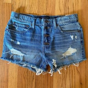 Lucky Brand “Mid Rise” cut off short